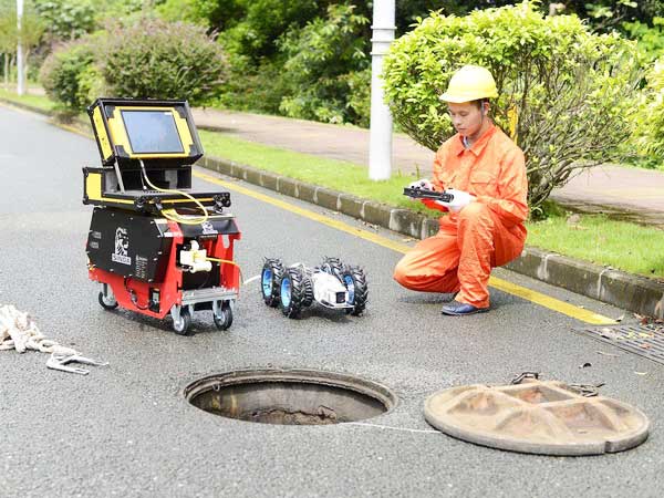 吴中管道机器人检测
